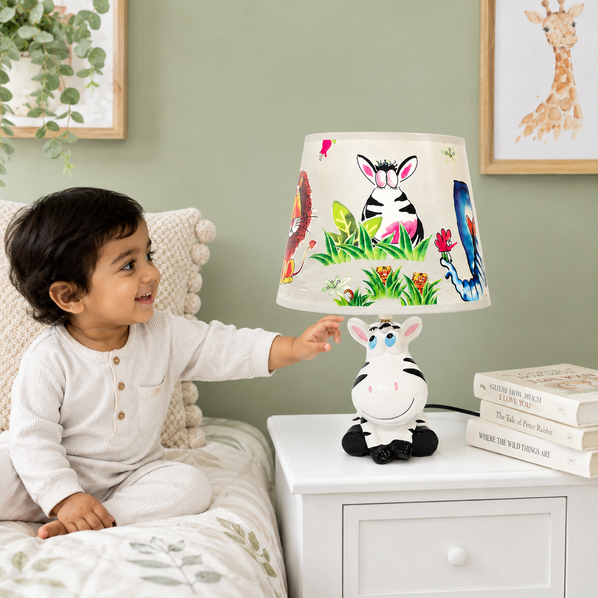 Night Lamp - Zara the Zebra