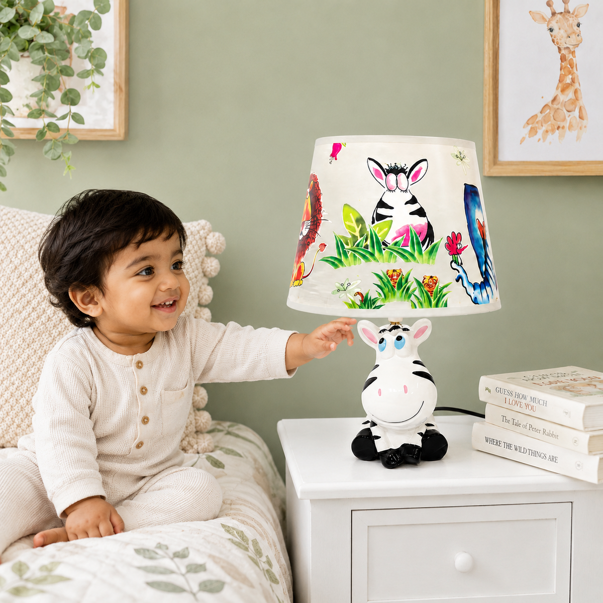 Night Lamp - Zara the Zebra