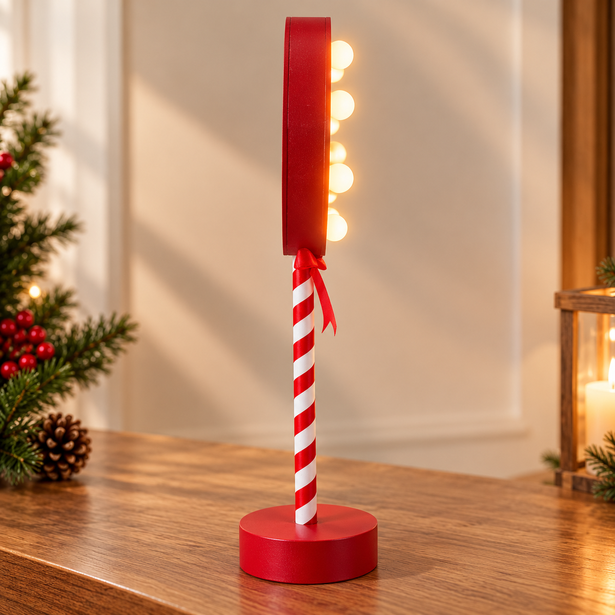 North Pole Express Light-Up Christmas Sign