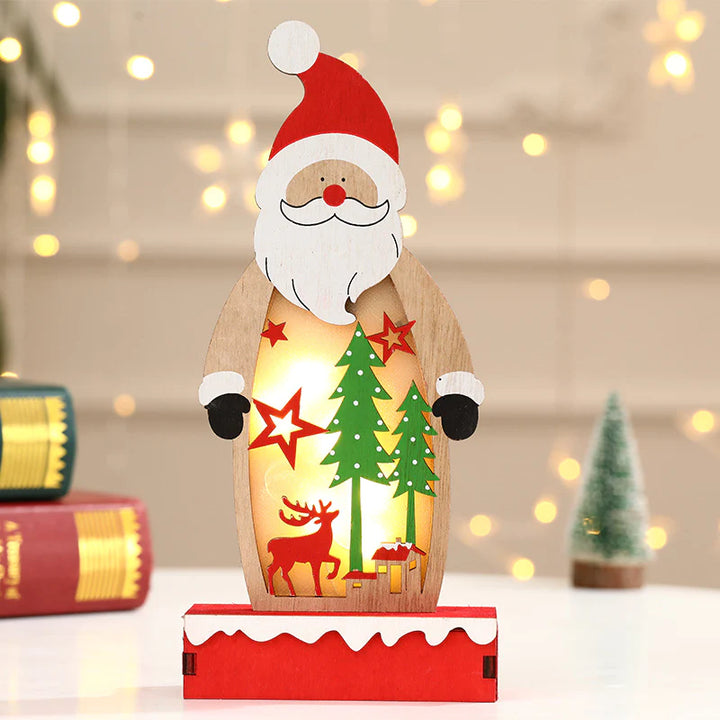 Babble Wrap Deck-the-Halls - Santa Light Decor