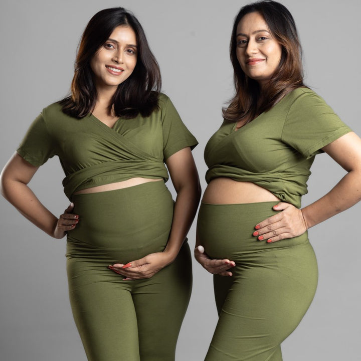 Olive Maternity Co-Ord Set