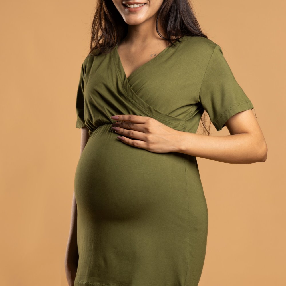 Olive Maternity Co-Ord Set