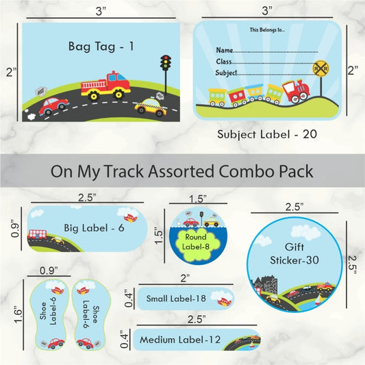 On My Track Assorted Pack for Kids