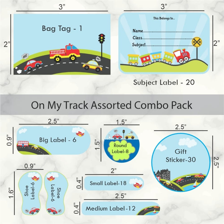 On My Track Assorted Pack for Kids