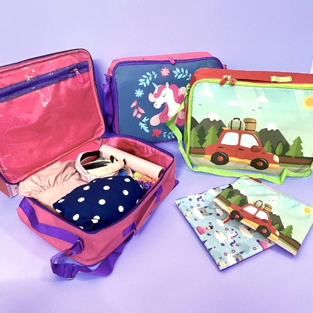 Overnight Bag With Pouch- Princess