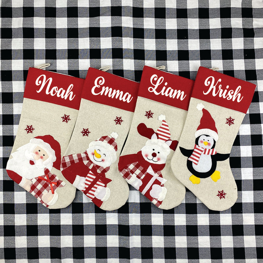 Happy Dance Stockings - Set Of 4