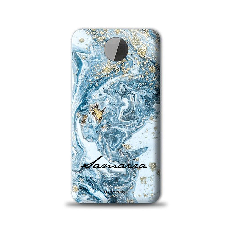 Blue Marbled Power Bank