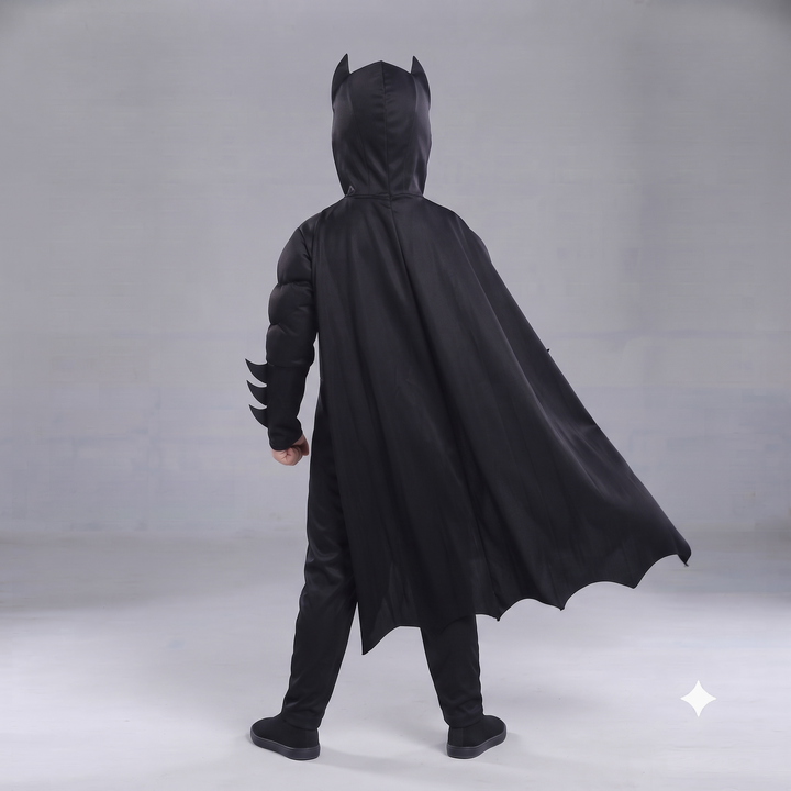 Padded Dark Hero Costume for Kids
