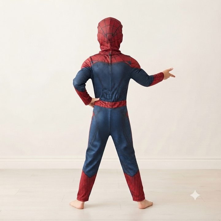 Padded Superhero Jumpsuit Costume