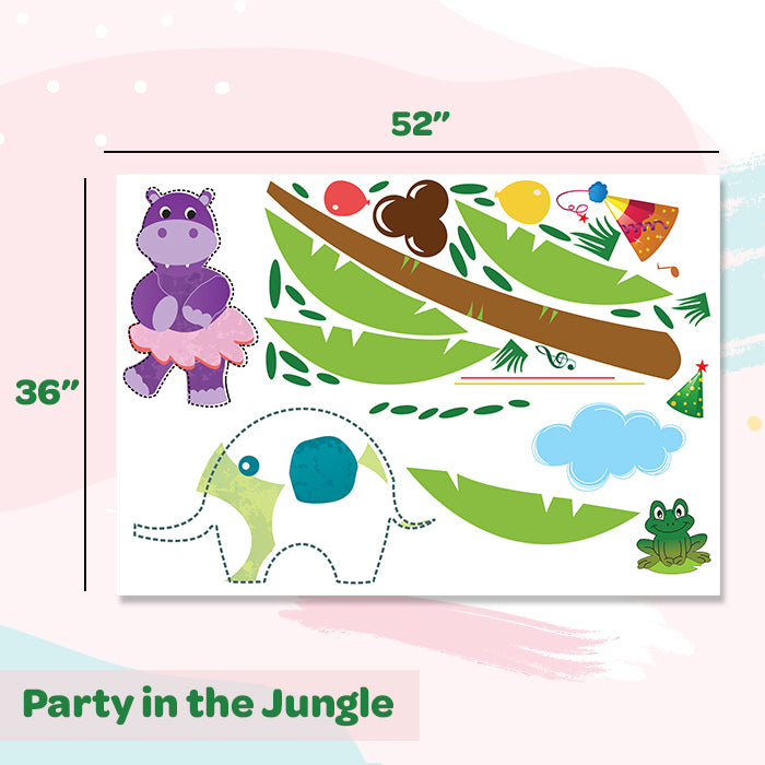 Party In The Jungle Wall Sticker