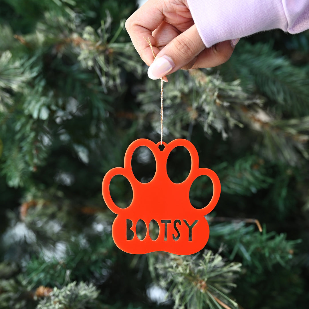 Xmas Shape Ornament | Paw