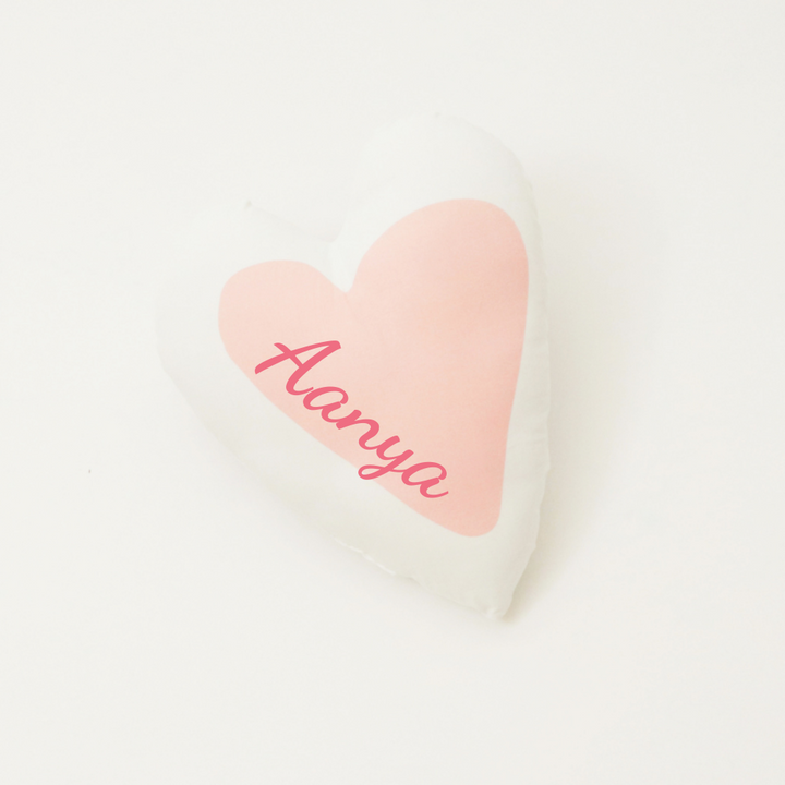 Peach Heart - Shape Cushion