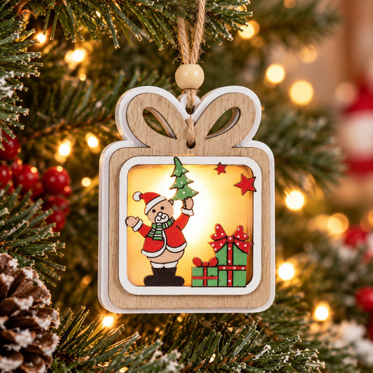 Pearl Light Charm- Reindeer