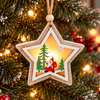 Pearl Light Charm- Santa