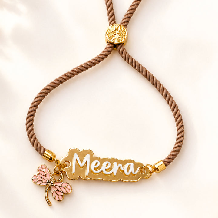 Babble Wrap Personalised Flutter Charm Rakhi