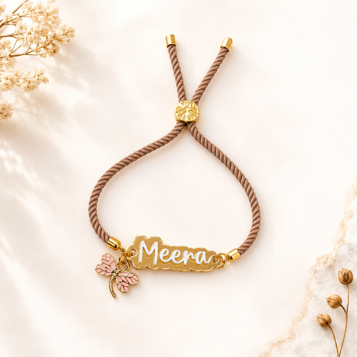 Babble Wrap Personalised Flutter Charm Rakhi
