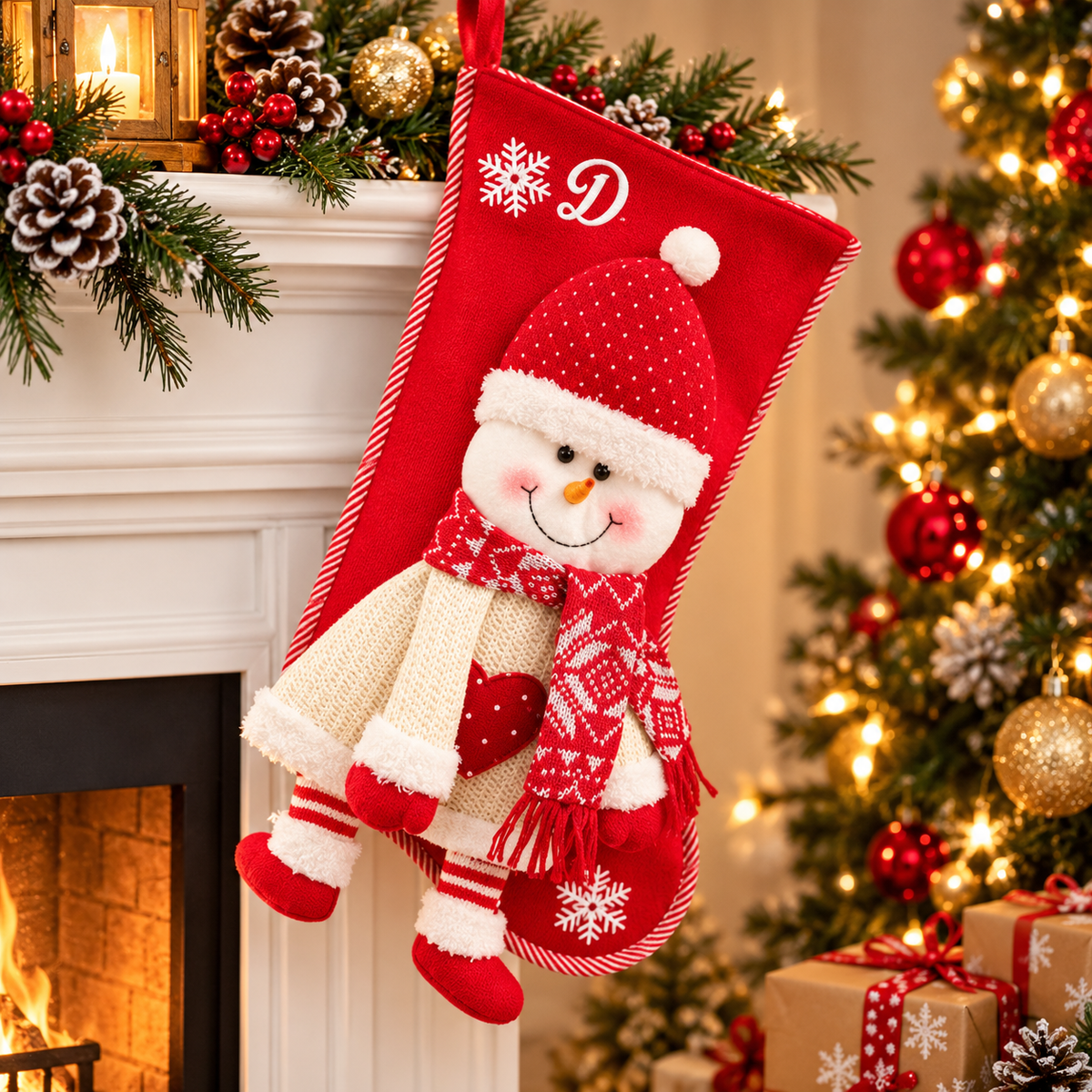 Babble Wrap Personalised Hearty Laugh Stockings- Set of 2