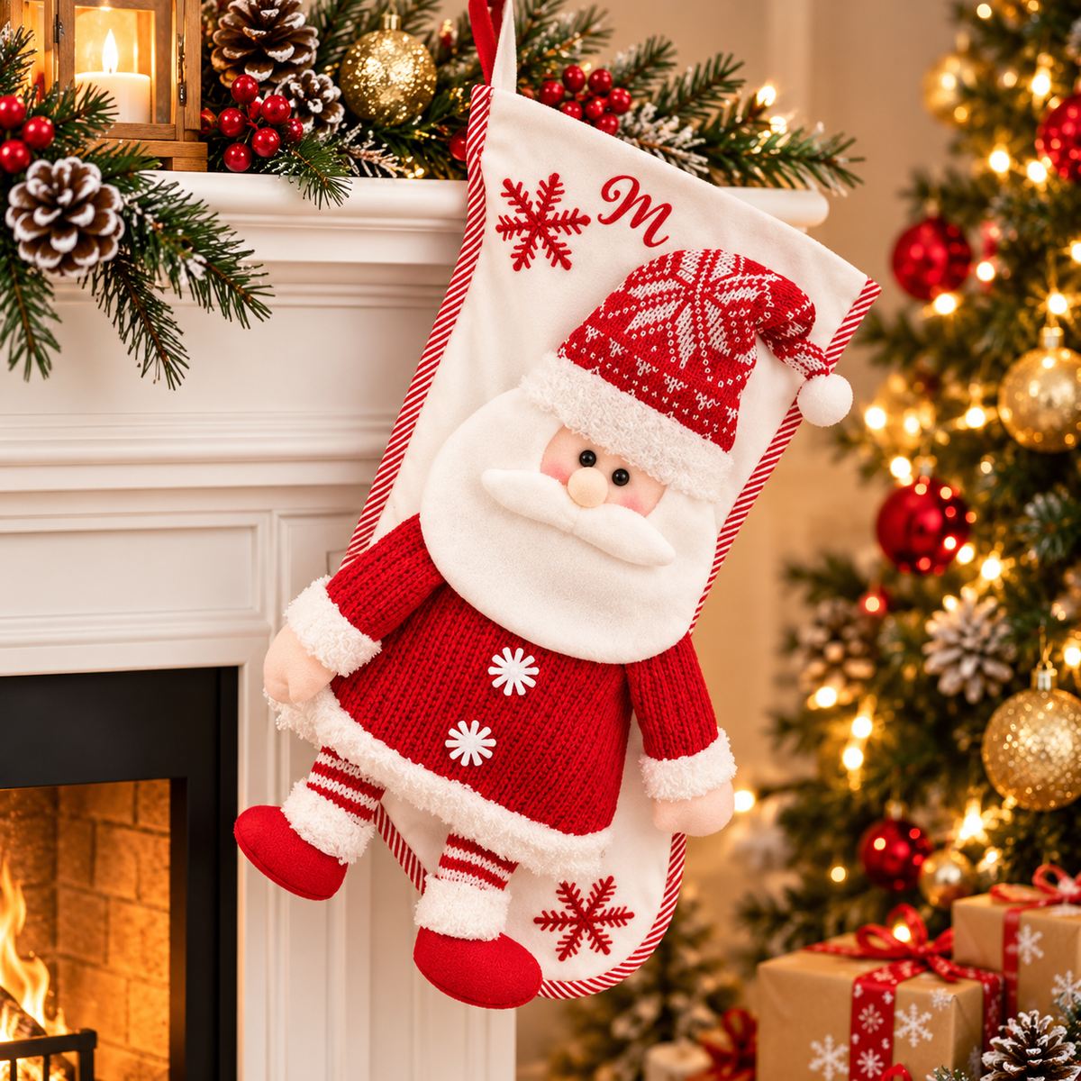 Babble Wrap Personalised Hearty Laugh Stockings- Set of 2
