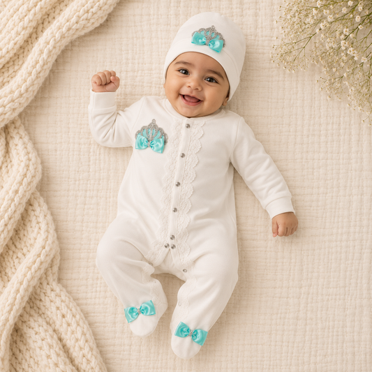 Peruvian Romper Set- Green