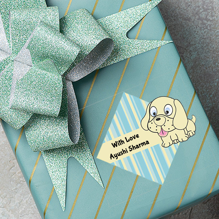 Personalised Gift Sticker - Pet Shop - Set of 60