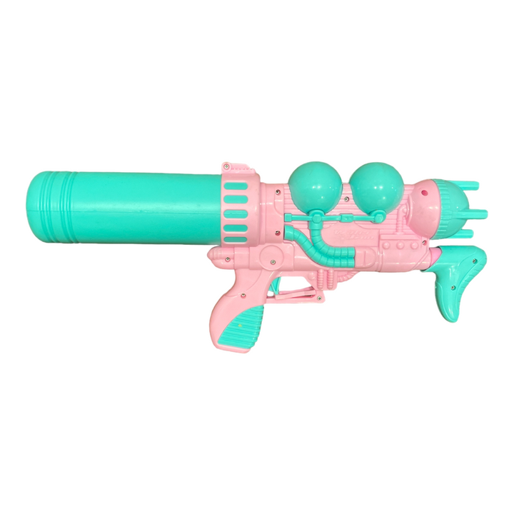 Personalised Holi Pichkari- Bindaas Blast (Teal) (High Pressure Gun)