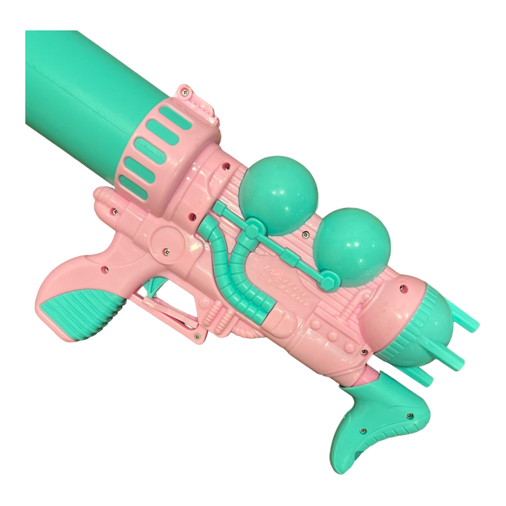 Personalised Holi Pichkari- Bindaas Blast (Teal) (High Pressure Gun)