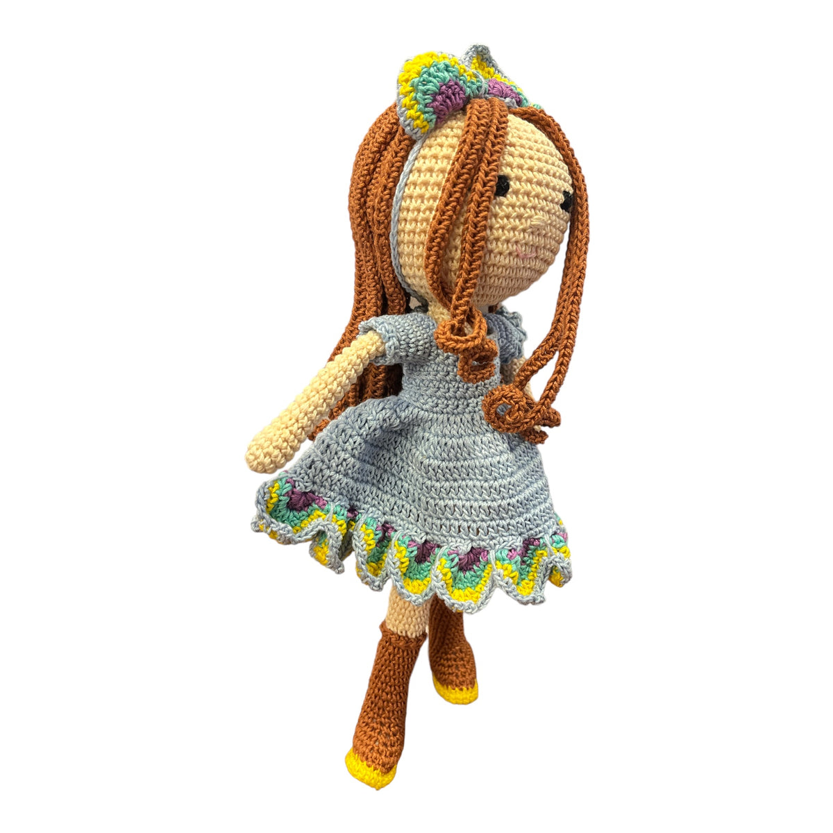 Crochet Doll - Peacock Princess