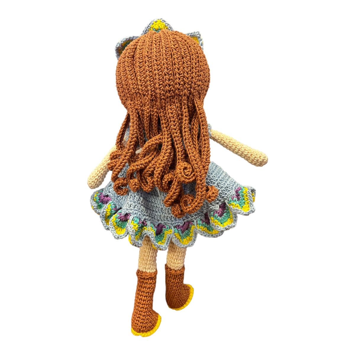 Crochet Doll - Peacock Princess