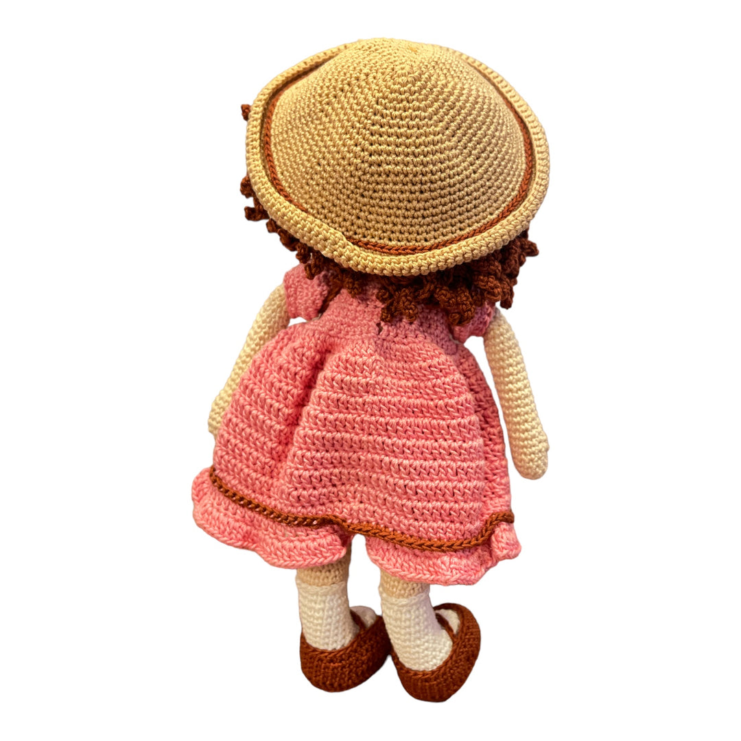 Crochet Toy- Chloe The Curly Doll