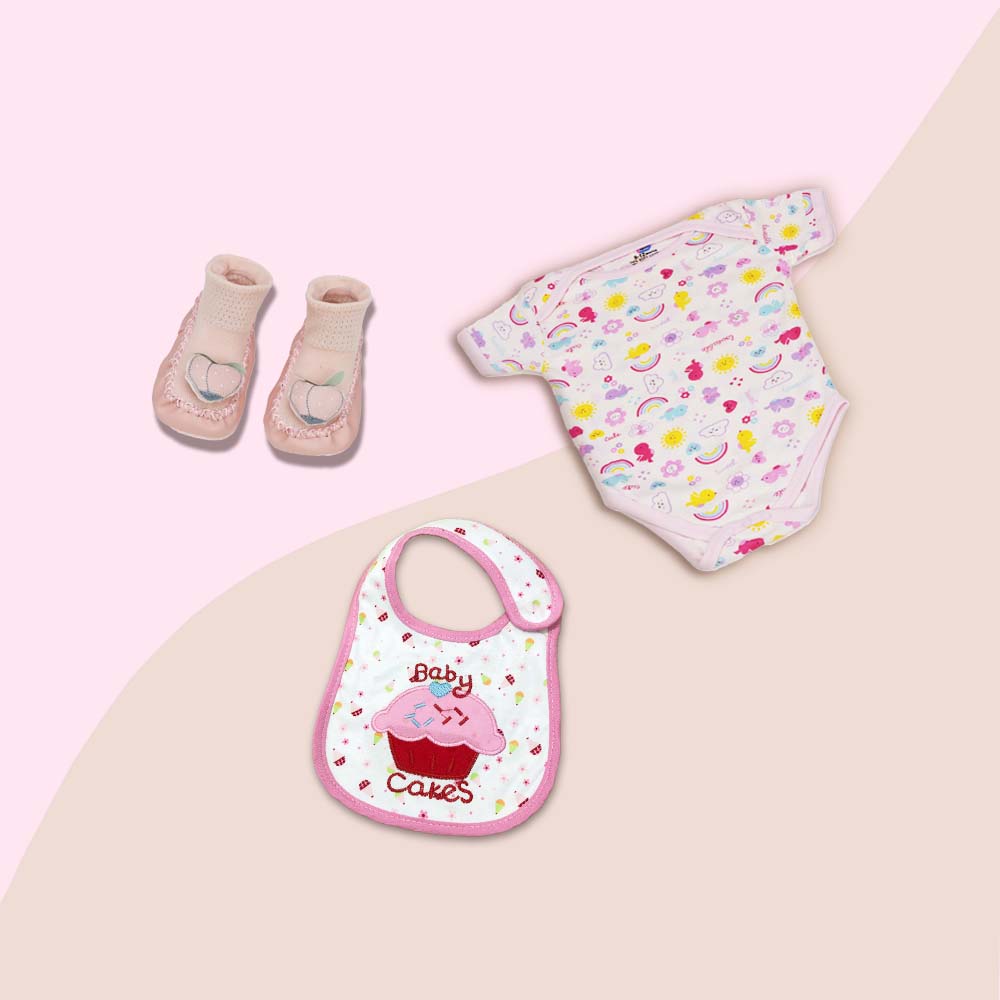 Pink Blush Newborn Hamper Gift Set