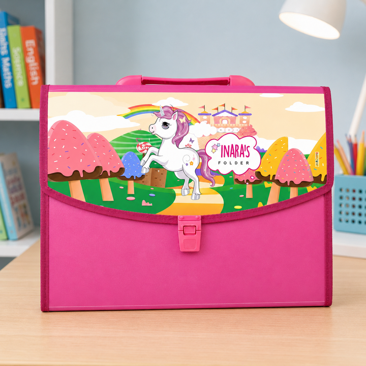 Pink Folder - Sweet Unicorn