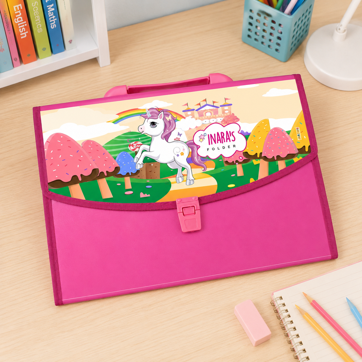 Pink Folder - Sweet Unicorn