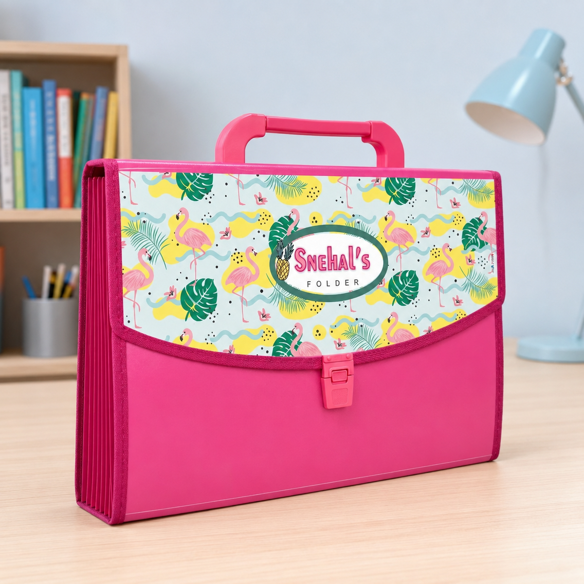 Pink Folder - Tropical Flamingo