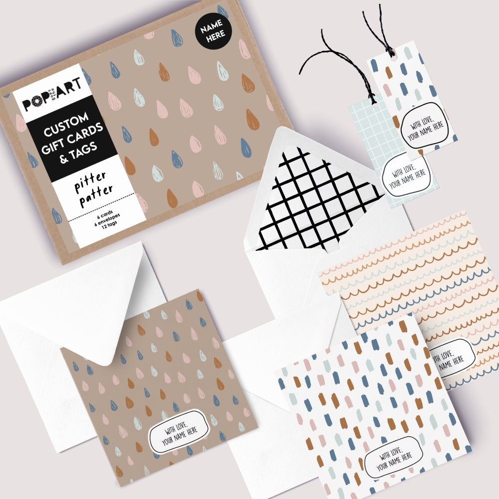 Gift Cards & Tags | Pitter Patter