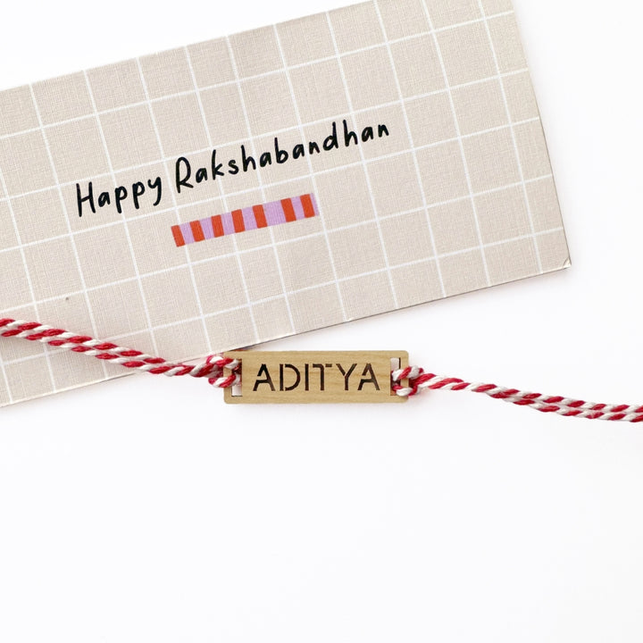 Plaque Rakhi