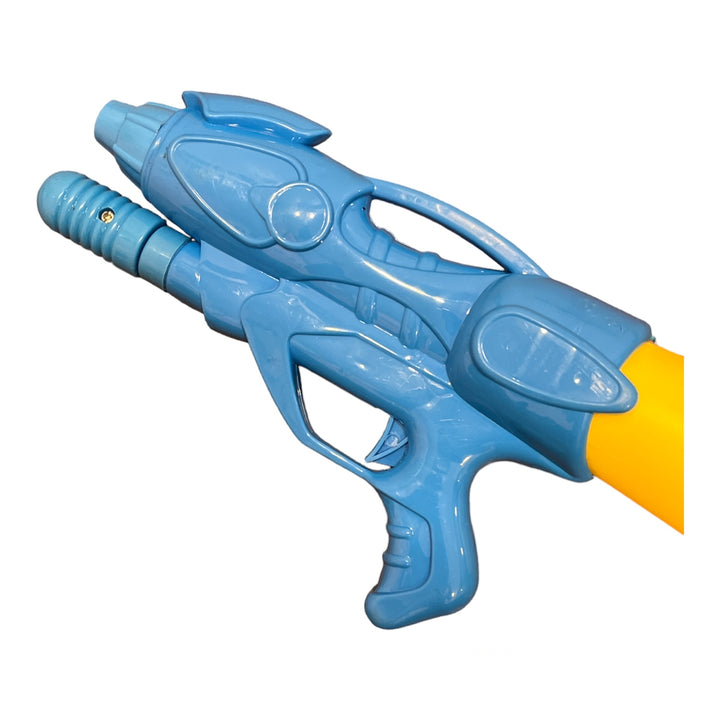 Personalised Holi Pichkari- Rangbaaz Blaster (Blue- Yellow) (High Pressure Gun)