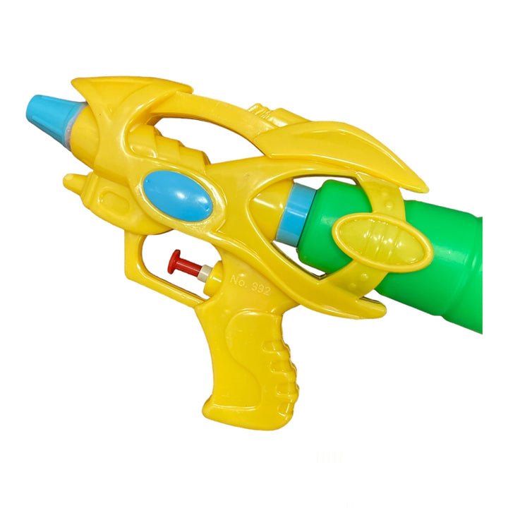 Personalised Holi Pichkari- Splashy Dhamaka (Yellow- Green)