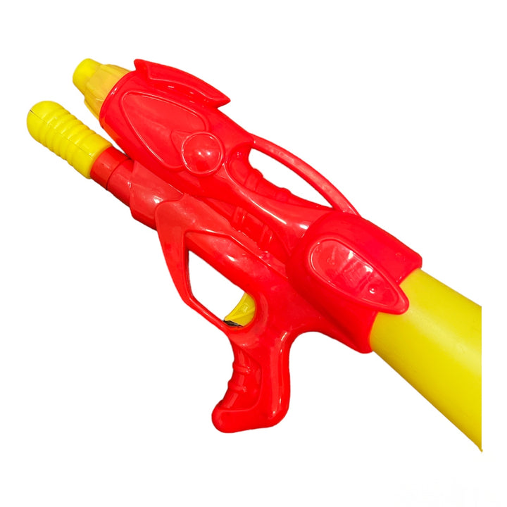 Personalised Holi Pichkari- Rangbaaz Blaster (Red- Yellow) (High Pressure Gun)