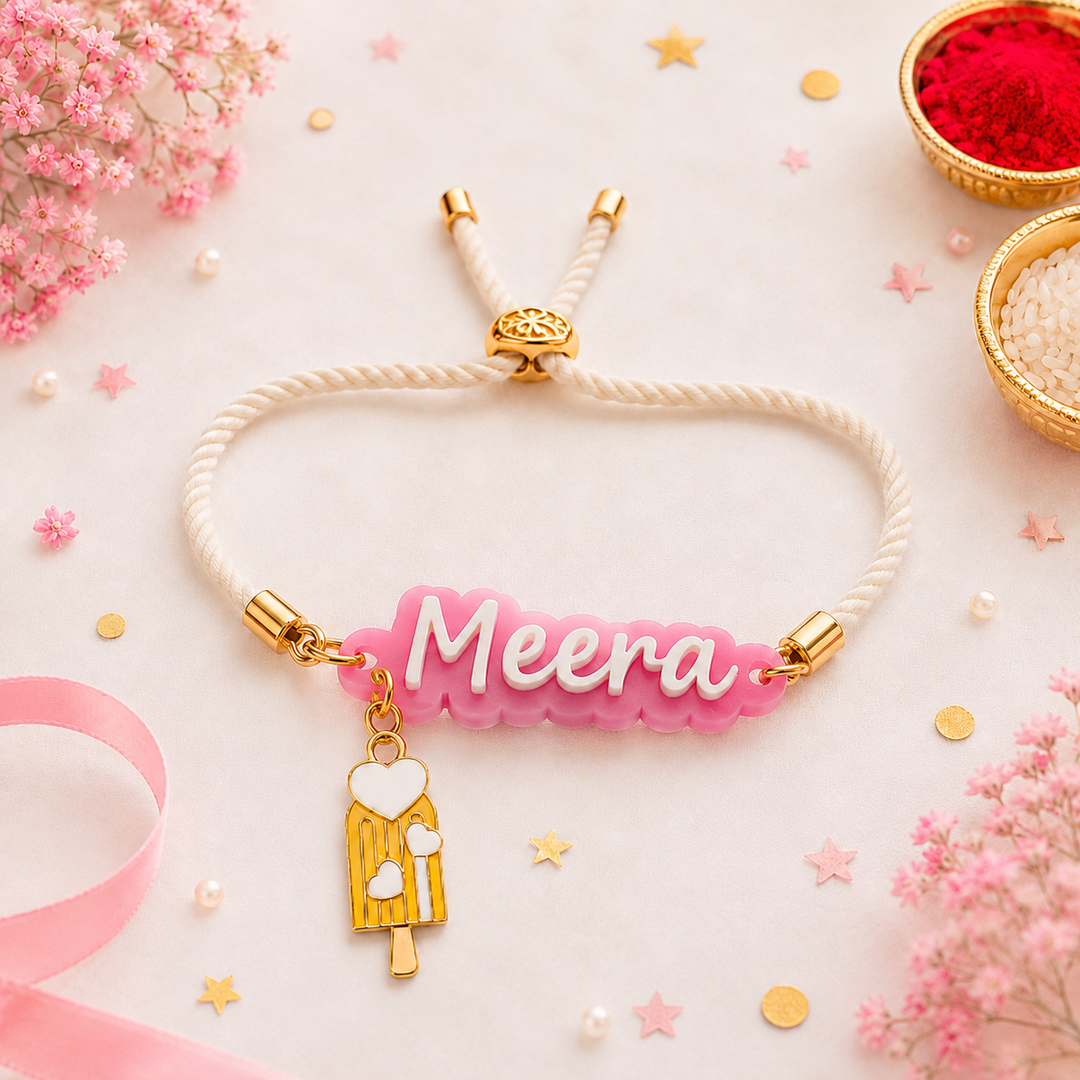 Babble Wrap Popsicle Charm Rakhi