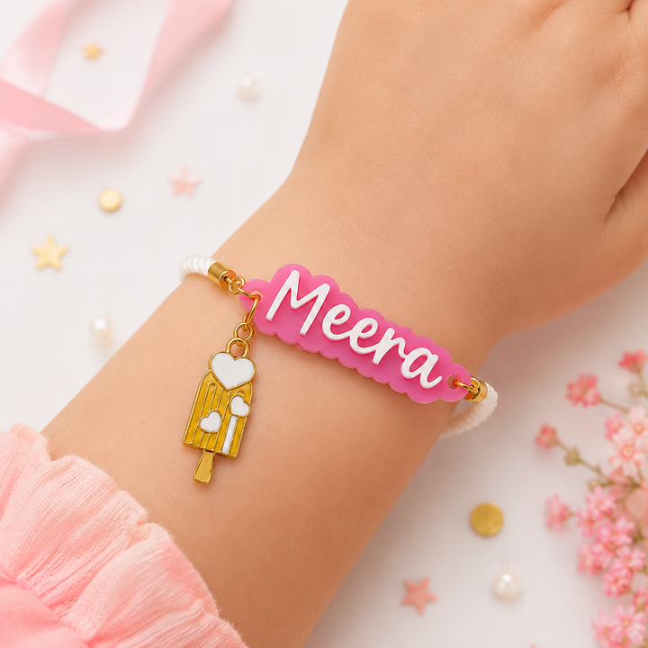 Babble Wrap Popsicle Charm Rakhi
