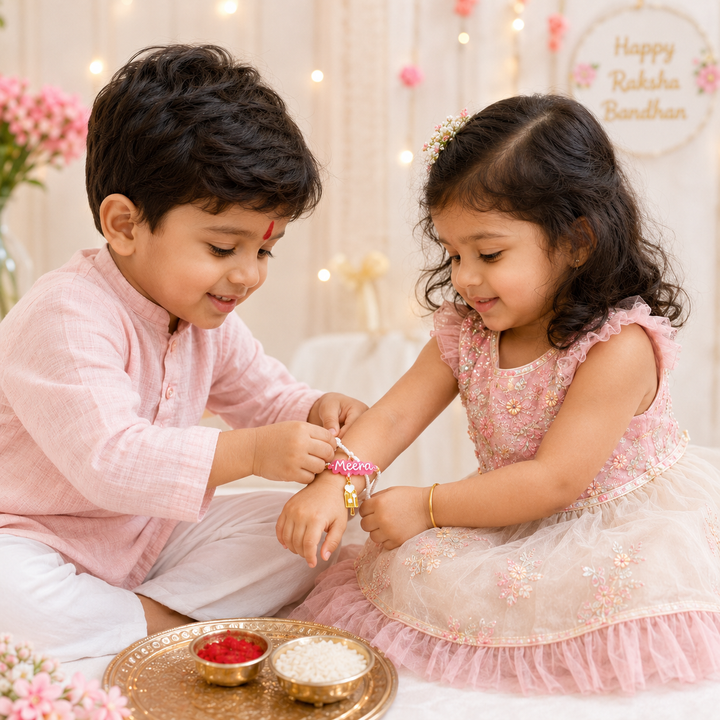 Babble Wrap Popsicle Charm Rakhi