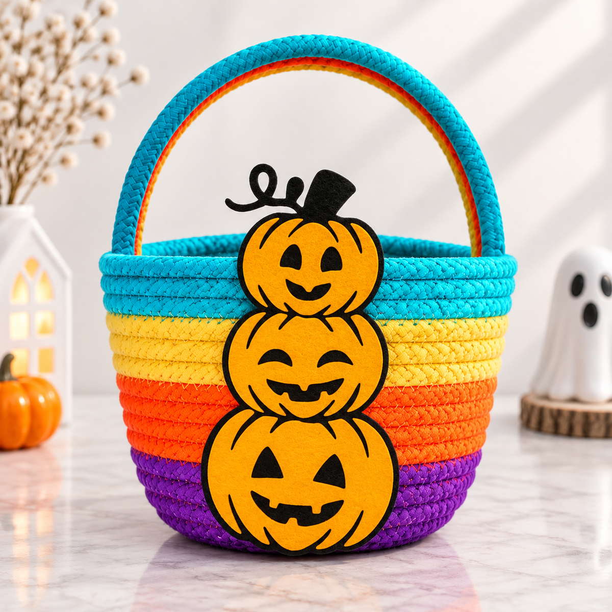 Pumpkin Pals Halloween Basket