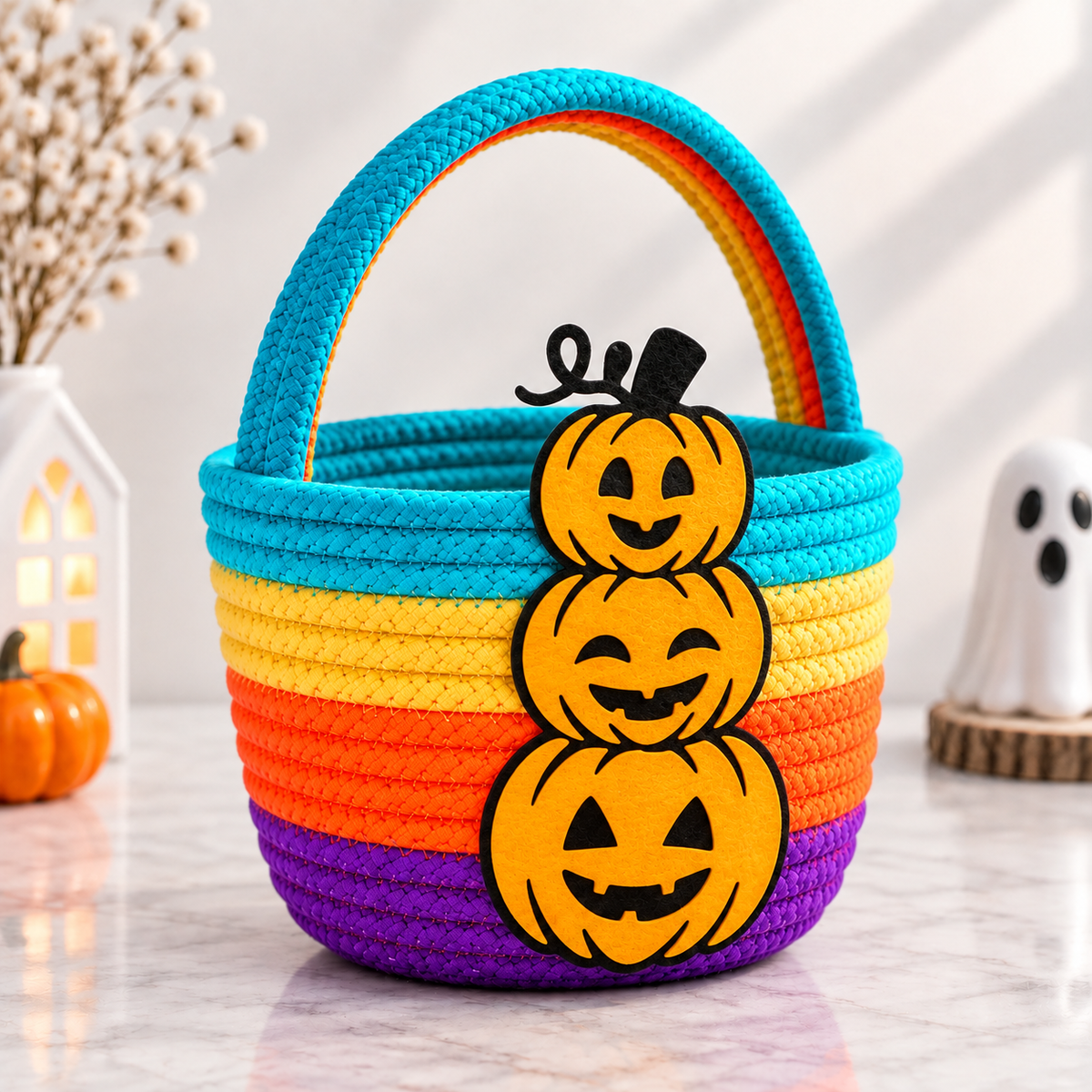 Pumpkin Pals Halloween Basket