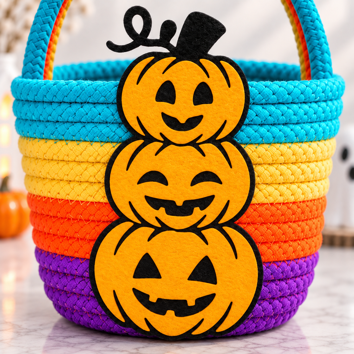 Pumpkin Pals Halloween Basket