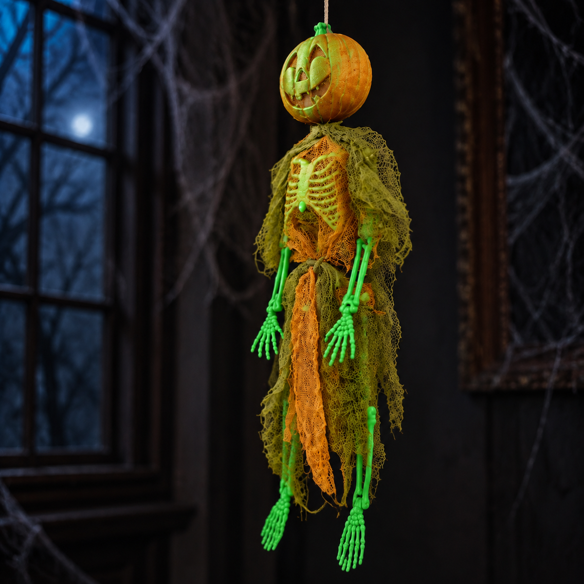 Pumpkin Head Skeleton – The Jack O’ Reaper