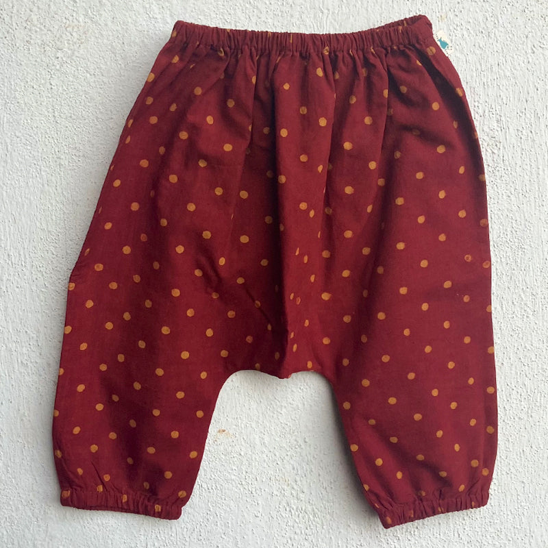 UNISEX ORGANIC MADDER RAIDANA KURTA +  MATCHING PANTS