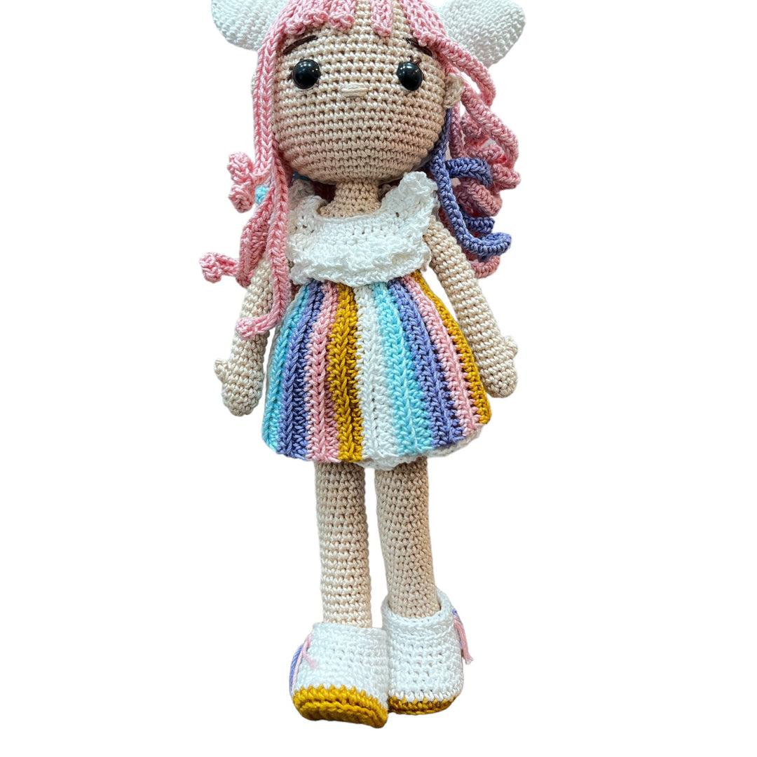 Crochet Toy - Rainbow Unicorn