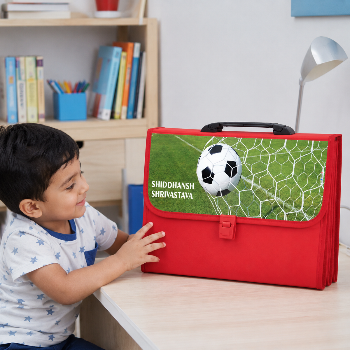 Red Folder - Soccer Goal