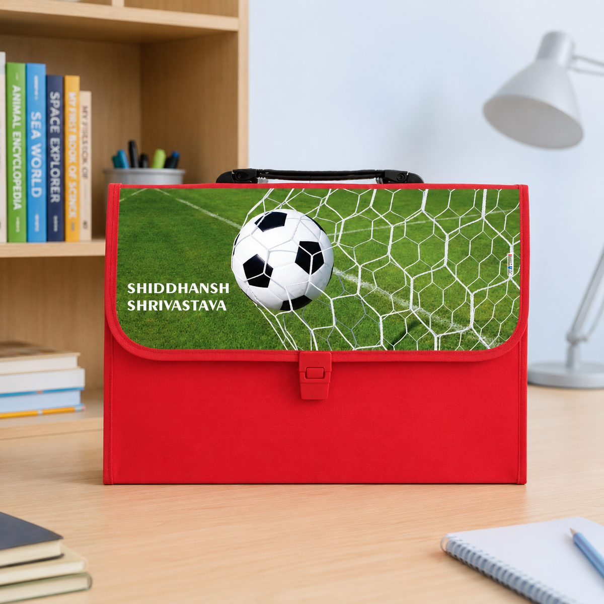 Red Folder - Soccer Goal