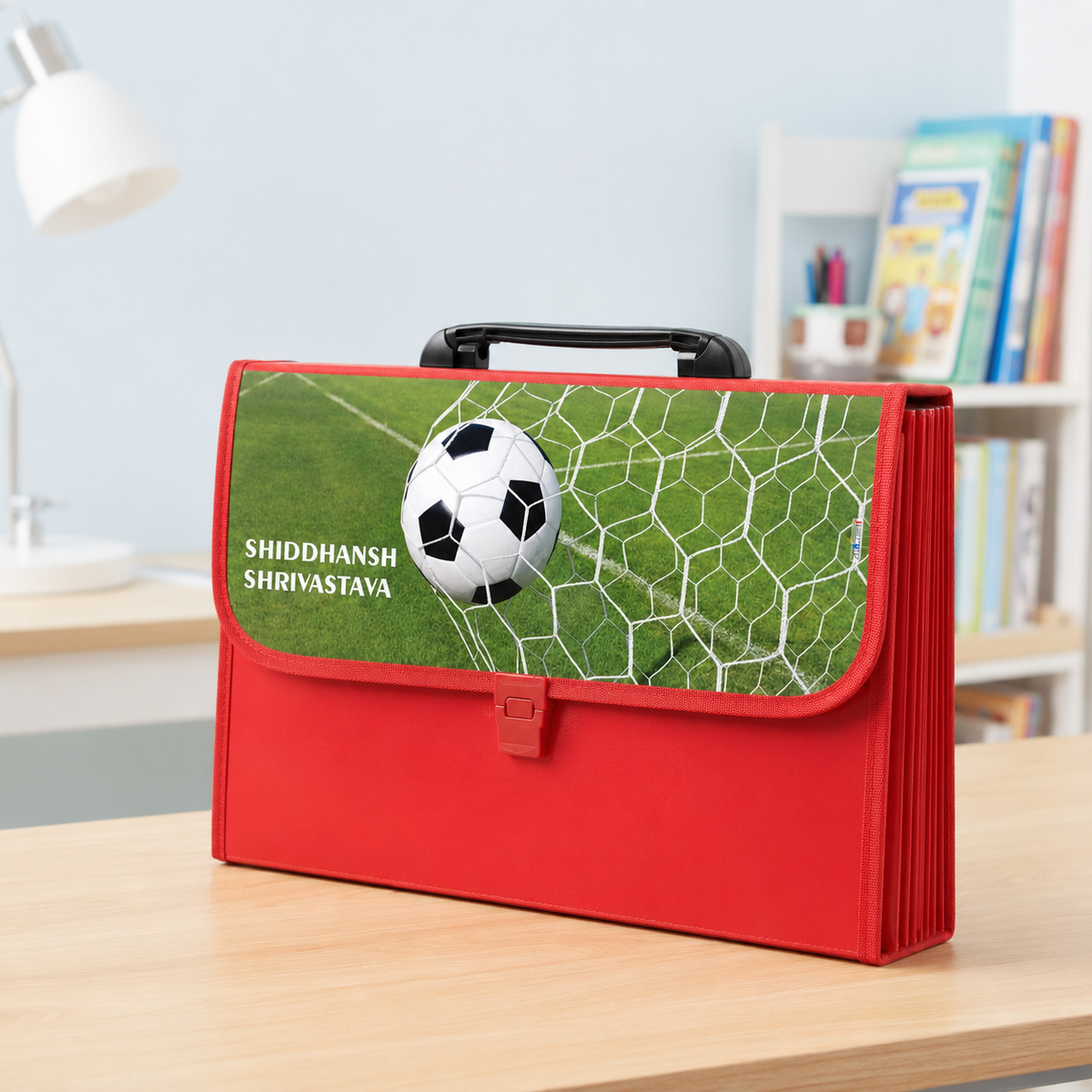 Red Folder - Soccer Goal